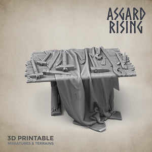 Blacksmith's Forge - Asgard Rising Miniatures - Wargaming D&D DnD