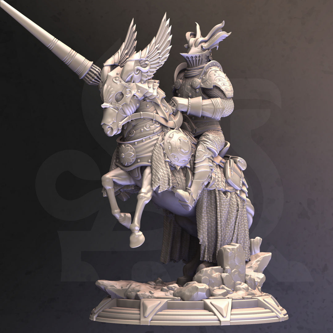 Brax Attican, Gothic Knight - A Fallen Empire - DM Stash - Wargaming D&D DnD