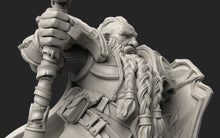 Load image into Gallery viewer, Dwarf Paladin - Nerikson - Wargaming D&amp;D DnD