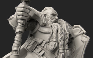 Dwarf Paladin - Nerikson - Wargaming D&D DnD