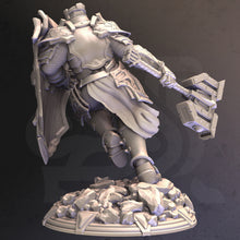 Load image into Gallery viewer, Cardioth, Holy Paladin - A Fallen Empire - DM Stash - Wargaming D&amp;D DnD