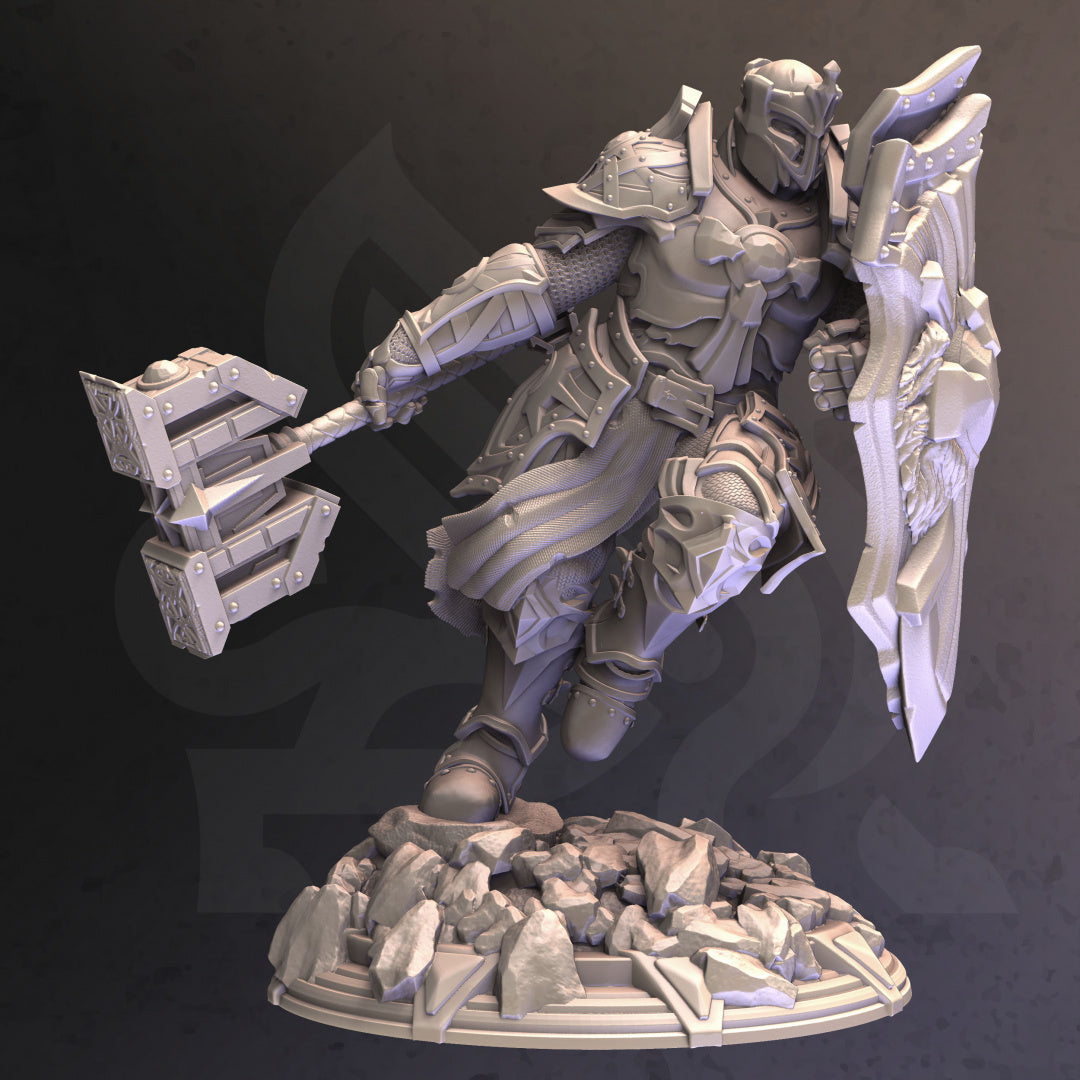 Cardioth, Holy Paladin - A Fallen Empire - DM Stash - Wargaming D&D DnD