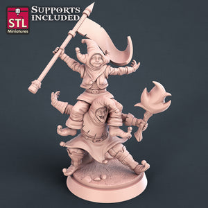 Carnival Set - STL Miniatures - Wargaming D&D DnD