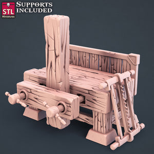 Carpenter Set - STL Miniatures - Wargaming D&D DnD
