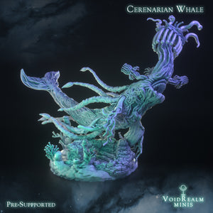 Cerenarian Whale - Dreams of Ryleh - VoidRealm Minis Wargaming D&D DnD