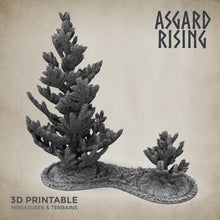 Load image into Gallery viewer, Forest Young Conifers Set - Asgard Rising Miniatures - Wargaming D&amp;D DnD