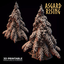 Load image into Gallery viewer, Conifers Spruce Modular Forest Set - Asgard Rising Miniatures - Wargaming D&amp;D DnD