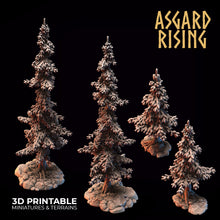 Load image into Gallery viewer, Conifers Spruce Modular Forest Set - Asgard Rising Miniatures - Wargaming D&amp;D DnD