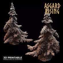 Load image into Gallery viewer, Conifers Spruce Modular Forest Set - Asgard Rising Miniatures - Wargaming D&amp;D DnD