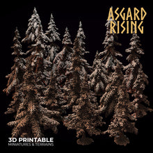 Load image into Gallery viewer, Conifers Spruce Modular Forest Set - Asgard Rising Miniatures - Wargaming D&amp;D DnD