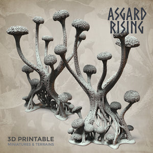 Amanita Fungi Forest Set - Asgard Rising Miniatures - Wargaming D&D DnD