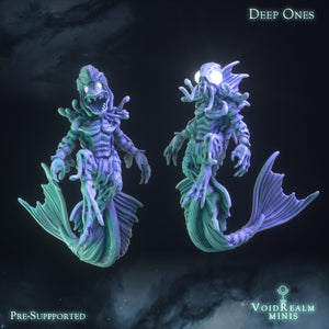 Deep Ones - Dreams of Ryleh  - VoidRealm Minis Wargaming D&D DnD