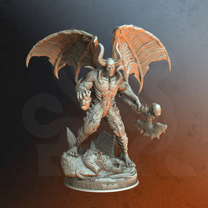 Demon of Ash - Sands of Sudd Tohst - DM Stash - Wargaming D&D DnD