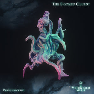 The Doomed Cultist - Invasion of the Eye Monsters - VoidRealm Minis Wargaming D&D DnD