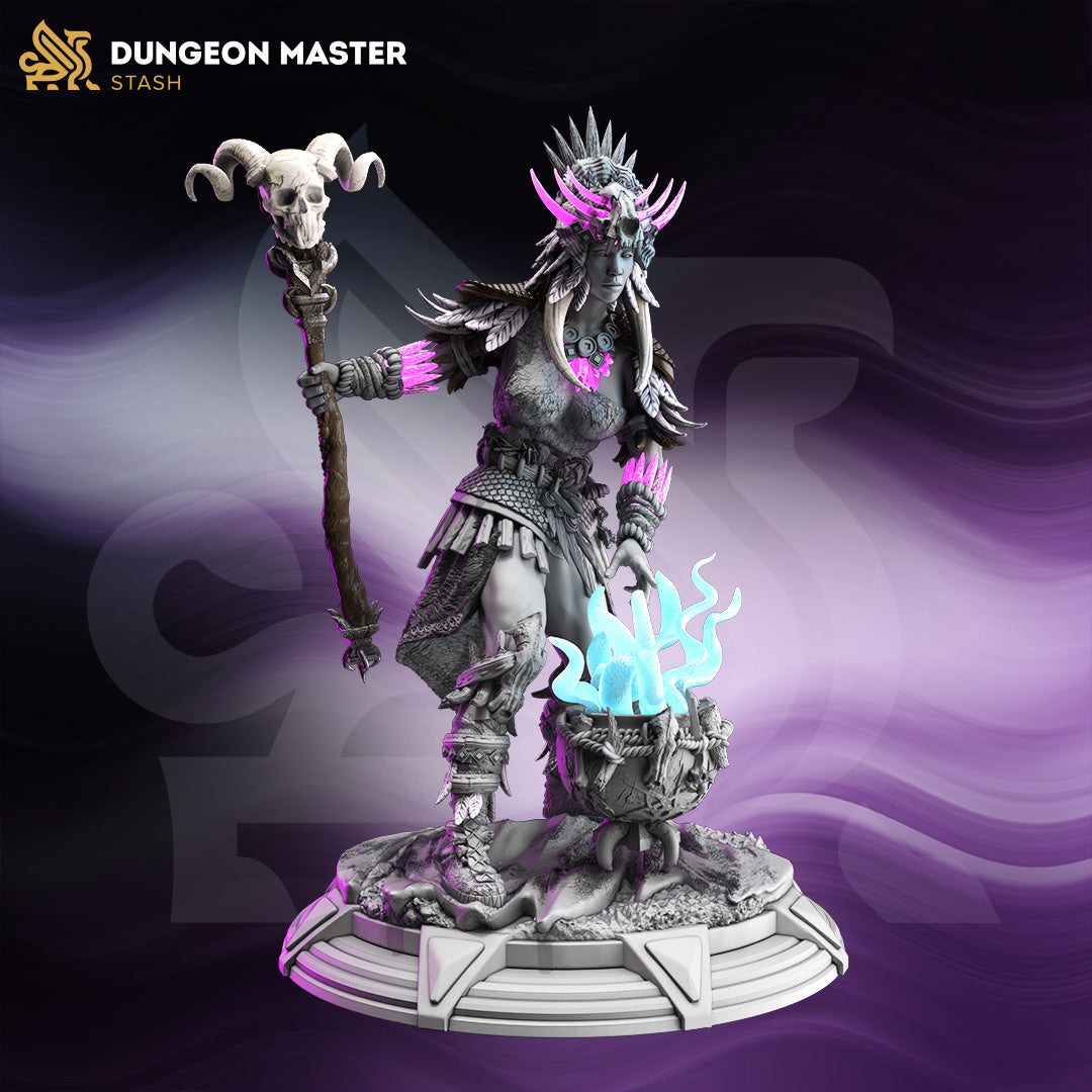 Driga, Goliath Shaman - Brawn and Brains - DM Stash - Wargaming D&D DnD