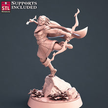 Load image into Gallery viewer, Elf Archers Set - STL Miniatures - Wargaming D&amp;D DnD