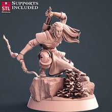 Load image into Gallery viewer, Elf Archers Set - STL Miniatures - Wargaming D&amp;D DnD