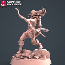 Load image into Gallery viewer, Elf Archers Set - STL Miniatures - Wargaming D&amp;D DnD