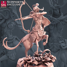 Load image into Gallery viewer, Elf Centaurs Set - STL Miniatures - Wargaming D&amp;D DnD