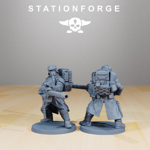 Grim Guard Armored Squad - StationForge - Wargaming D&D DnD