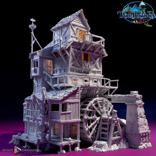 The Gruel Mill - Torbridge Cull - Infinite Dimensions Terrain Wargaming D&D DnD 15mm 20mm 25mm 28mm 32mm 40mm