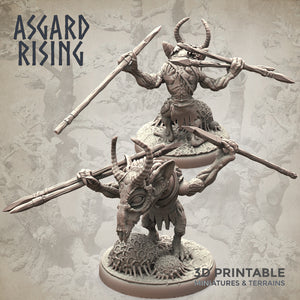 Forest Goblins Ranged Weapons Army Set  - Asgard Rising Miniatures - Wargaming D&D DnD