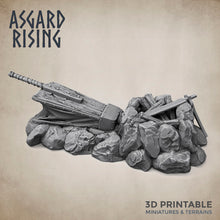 Load image into Gallery viewer, Blacksmith&#39;s Forge - Asgard Rising Miniatures - Wargaming D&amp;D DnD