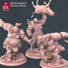 Load image into Gallery viewer, Giant Set - STL Miniatures - Wargaming D&amp;D DnD