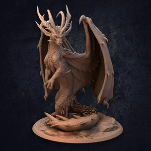 Glimmer Scale Dragon - Glimmer Scale and Trapper Pack - Dragon Trapper's Lodge Wargaming D&D DnD