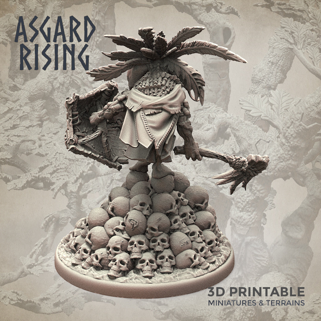 Goblin Chieftain - Asgard Rising Miniatures - Wargaming D&D DnD