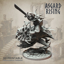 Load image into Gallery viewer, Goblin Trollhound Raider Set - Asgard Rising Miniatures - Wargaming D&amp;D DnD