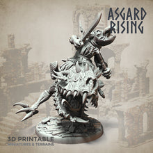 Load image into Gallery viewer, Goblin Trollhound Raider Set - Asgard Rising Miniatures - Wargaming D&amp;D DnD
