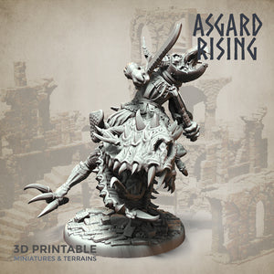 Goblin Trollhound Raider Set - Asgard Rising Miniatures - Wargaming D&D DnD