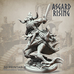 Goblin Trollhound Raider Set - Asgard Rising Miniatures - Wargaming D&D DnD