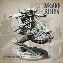 Load image into Gallery viewer, Goblin Trollhound Raider Set - Asgard Rising Miniatures - Wargaming D&amp;D DnD