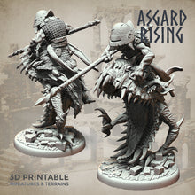 Load image into Gallery viewer, Goblin Trollhound Raider Set - Asgard Rising Miniatures - Wargaming D&amp;D DnD