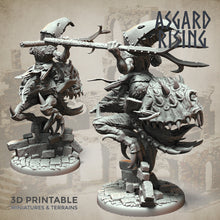 Load image into Gallery viewer, Goblin Trollhound Raider Set - Asgard Rising Miniatures - Wargaming D&amp;D DnD