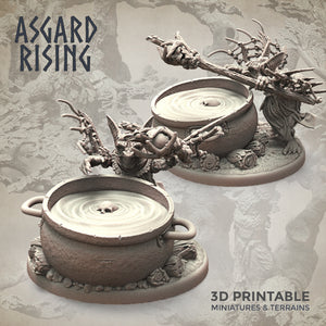 Goblin Shaman - Asgard Rising Miniatures - Wargaming D&D DnD