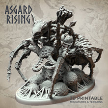 Load image into Gallery viewer, Goblin Spider Riders Modular Set  - Asgard Rising Miniatures - Wargaming D&amp;D DnD