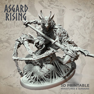 Goblin Spider Riders Modular Set  - Asgard Rising Miniatures - Wargaming D&D DnD