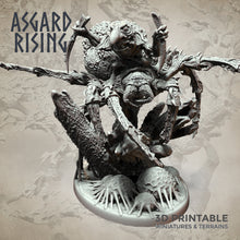 Load image into Gallery viewer, Goblin Spider Riders Modular Set  - Asgard Rising Miniatures - Wargaming D&amp;D DnD