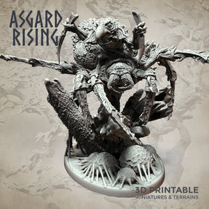 Goblin Spider Riders Modular Set  - Asgard Rising Miniatures - Wargaming D&D DnD