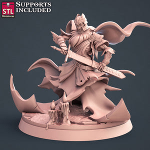 Graveyard Set - STL Miniatures - Wargaming D&D DnD