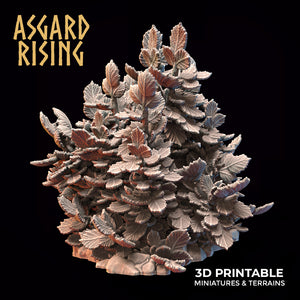 Hazel Bush Set - Asgard Rising Miniatures - Wargaming D&D DnD