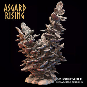 Hazel Bush Set - Asgard Rising Miniatures - Wargaming D&D DnD