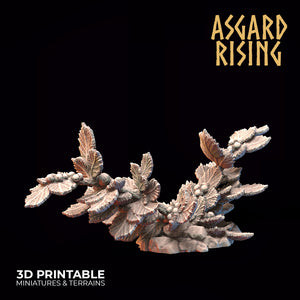 Hazel Bush Set - Asgard Rising Miniatures - Wargaming D&D DnD