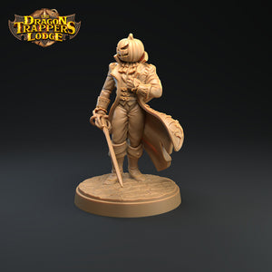 Jakob Grimsky, Headless Horseman - Ghost Dragon and Trapper Pack - Dragon Trapper's Lodge Wargaming D&D DnD