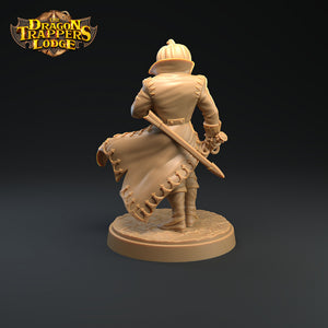 Jakob Grimsky, Headless Horseman - Ghost Dragon and Trapper Pack - Dragon Trapper's Lodge Wargaming D&D DnD