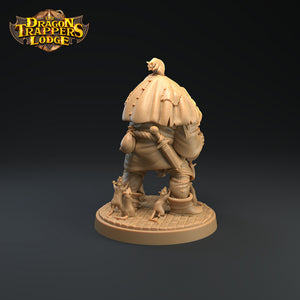 Igoth Rats, Hunchback - Ghost Dragon and Trapper Pack - Dragon Trapper's Lodge Wargaming D&D DnD