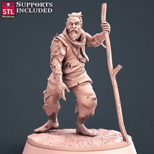 Load image into Gallery viewer, Injured Villagers Set - STL Miniatures - Wargaming D&amp;D DnD